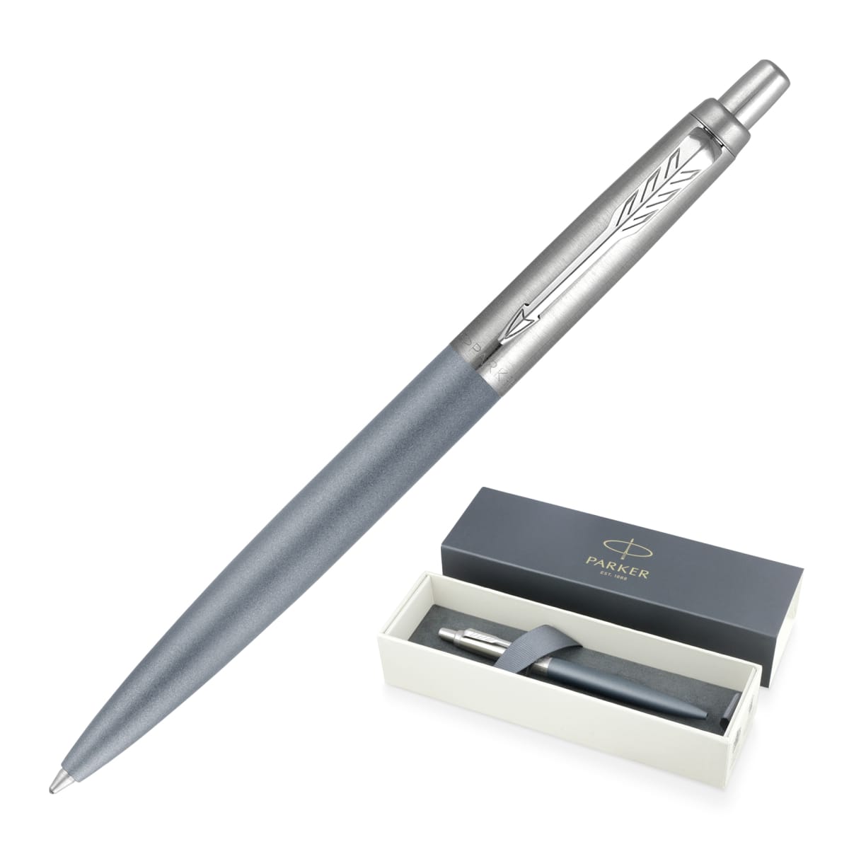 Metal Pen Ballpoint Parker Jotter XL - Matte Grey CT