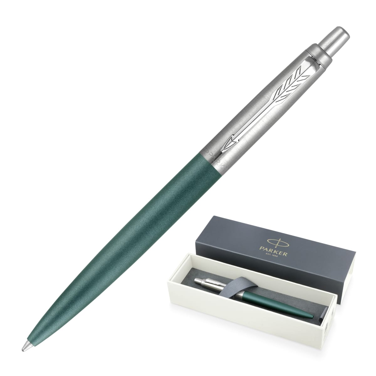 Metal Pen Ballpoint Parker Jotter XL - Matte Green CT