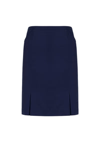 Womens Siena Front Pleat Detail Straight Skirt