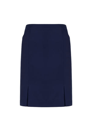Womens Siena Front Pleat Detail Straight Skirt