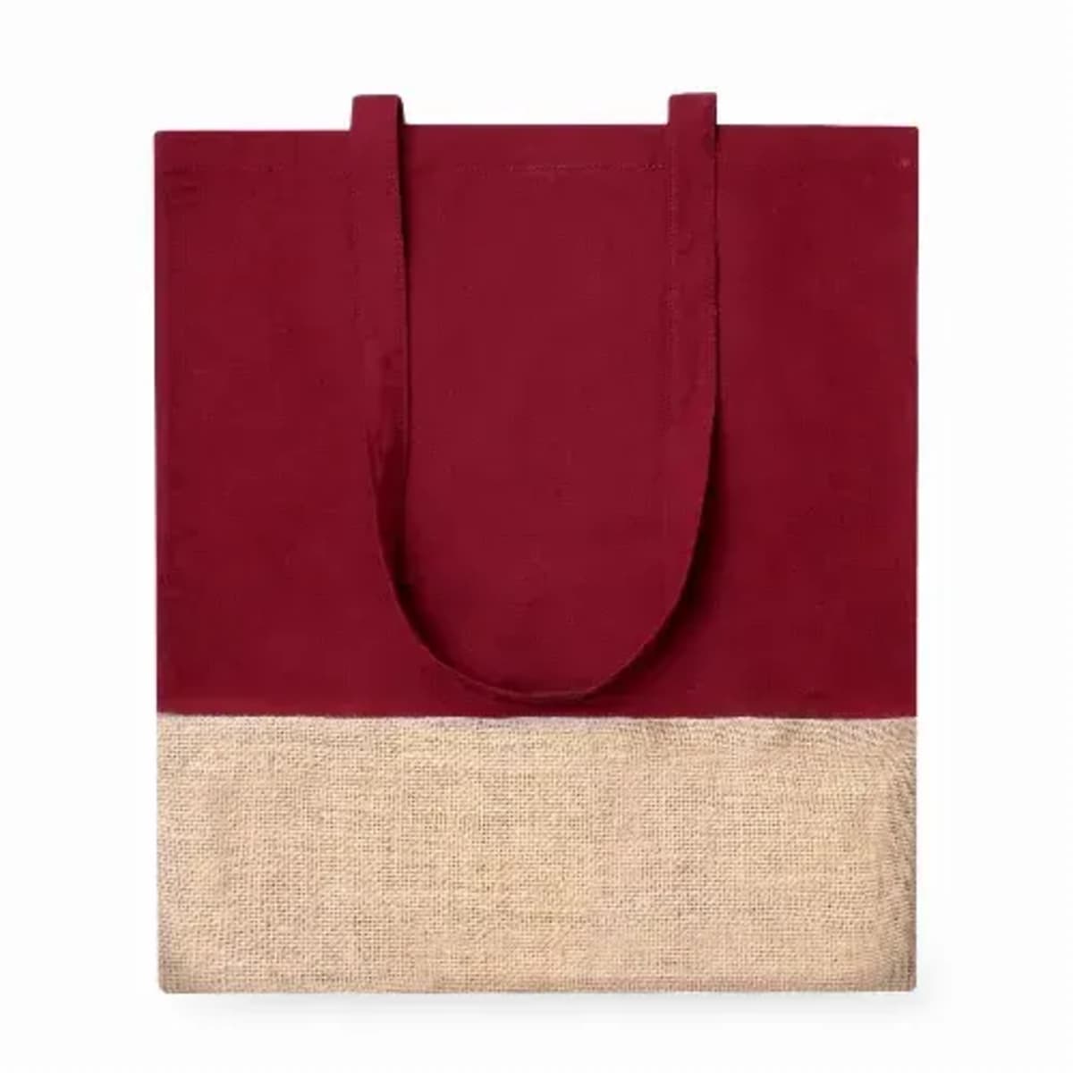 Bag in combination of Cotton & Jute - Suelva