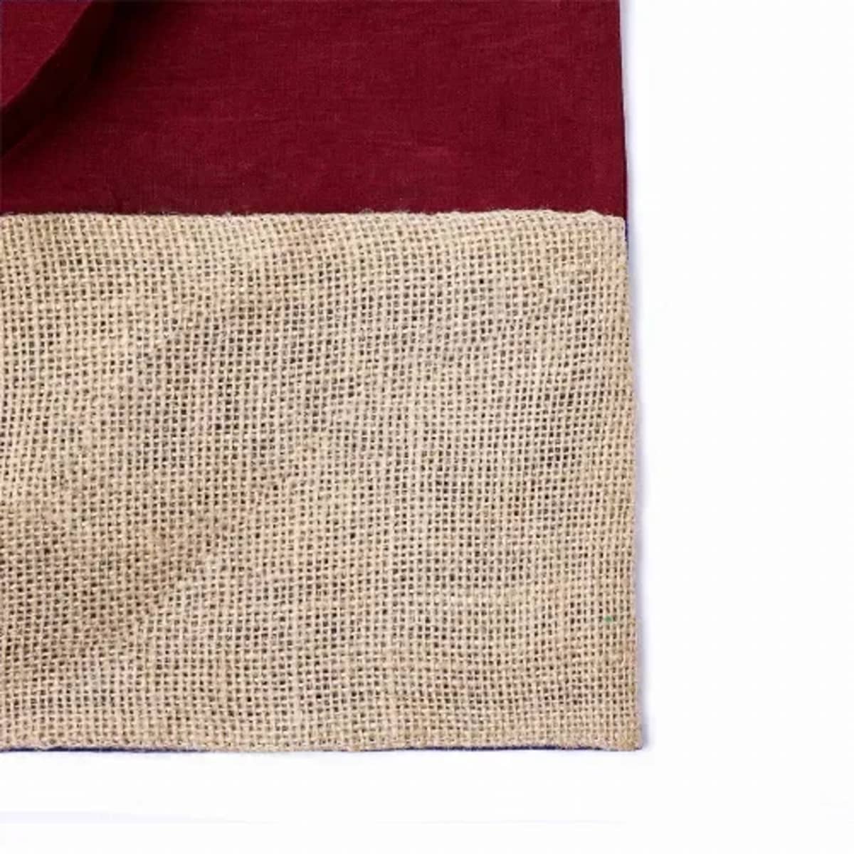 Bag in combination of Cotton & Jute - Suelva