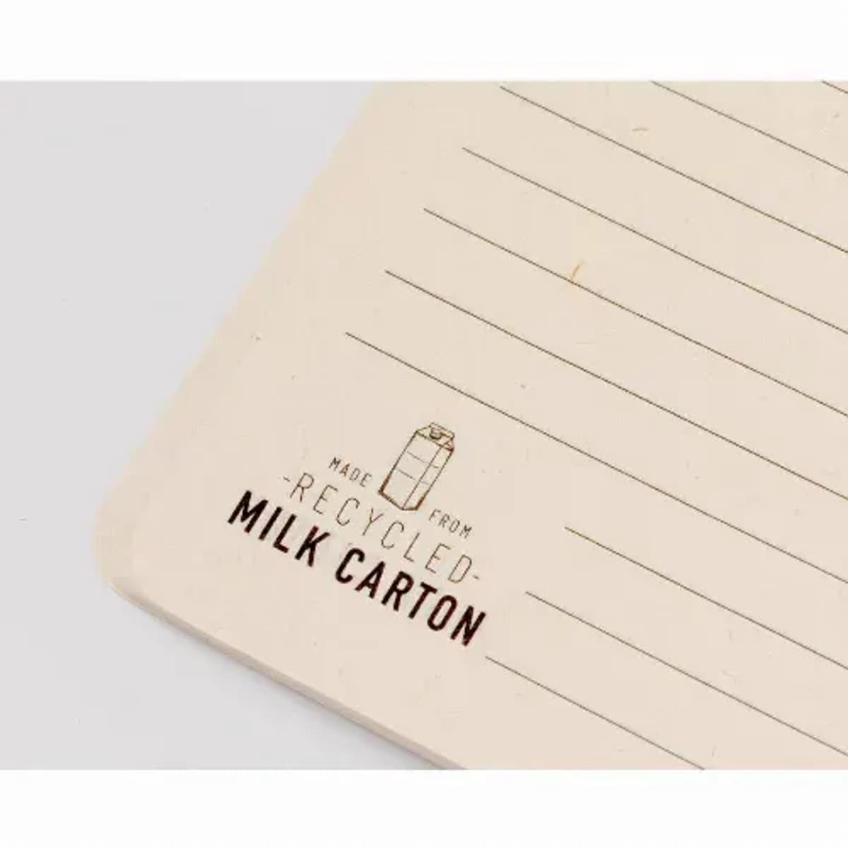 Notebook made of Recycled Milk Cartons  - Agnila