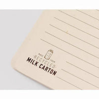 Notebook made of Recycled Milk Cartons  - Agnila