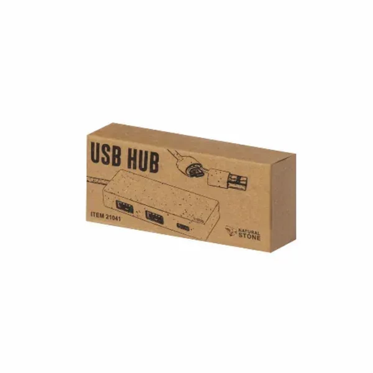 USB Hub made in natural stone - Nagent