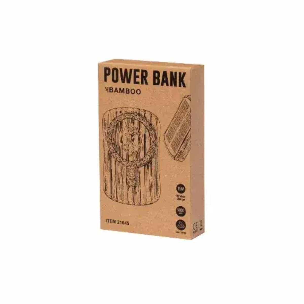 Power Bank in Bamboo - Gustaf