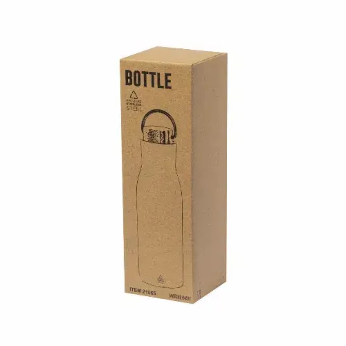 Insulated Bottle in Recycled Stainless steel - Prismix