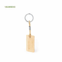 Keyring in Bamboo -Recbam