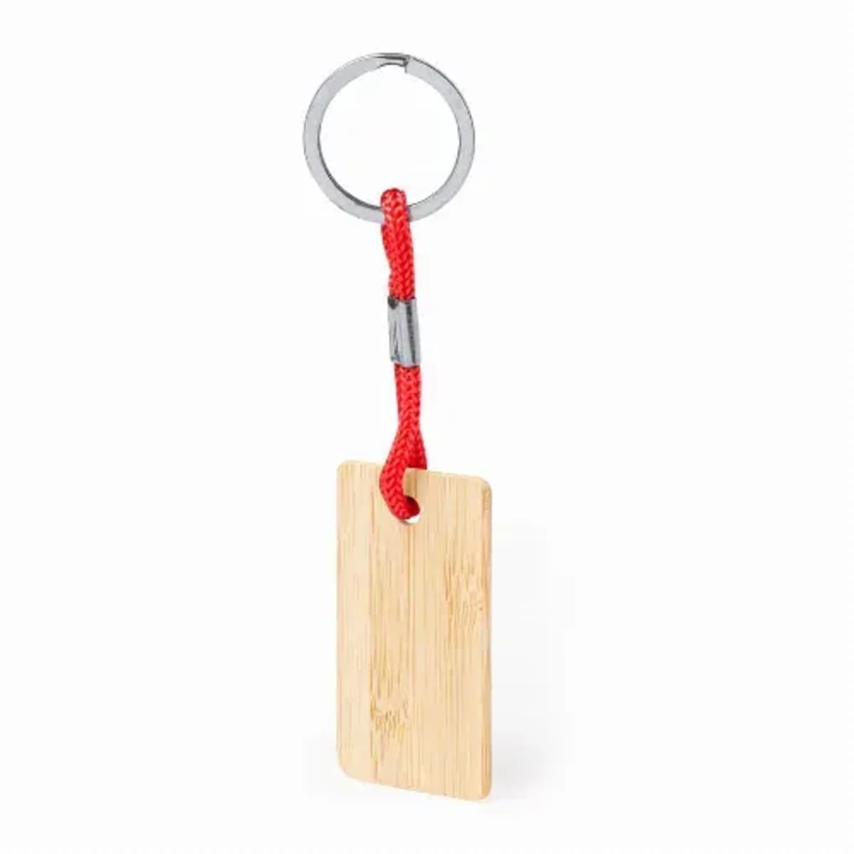 Keyring in Bamboo -Recbam