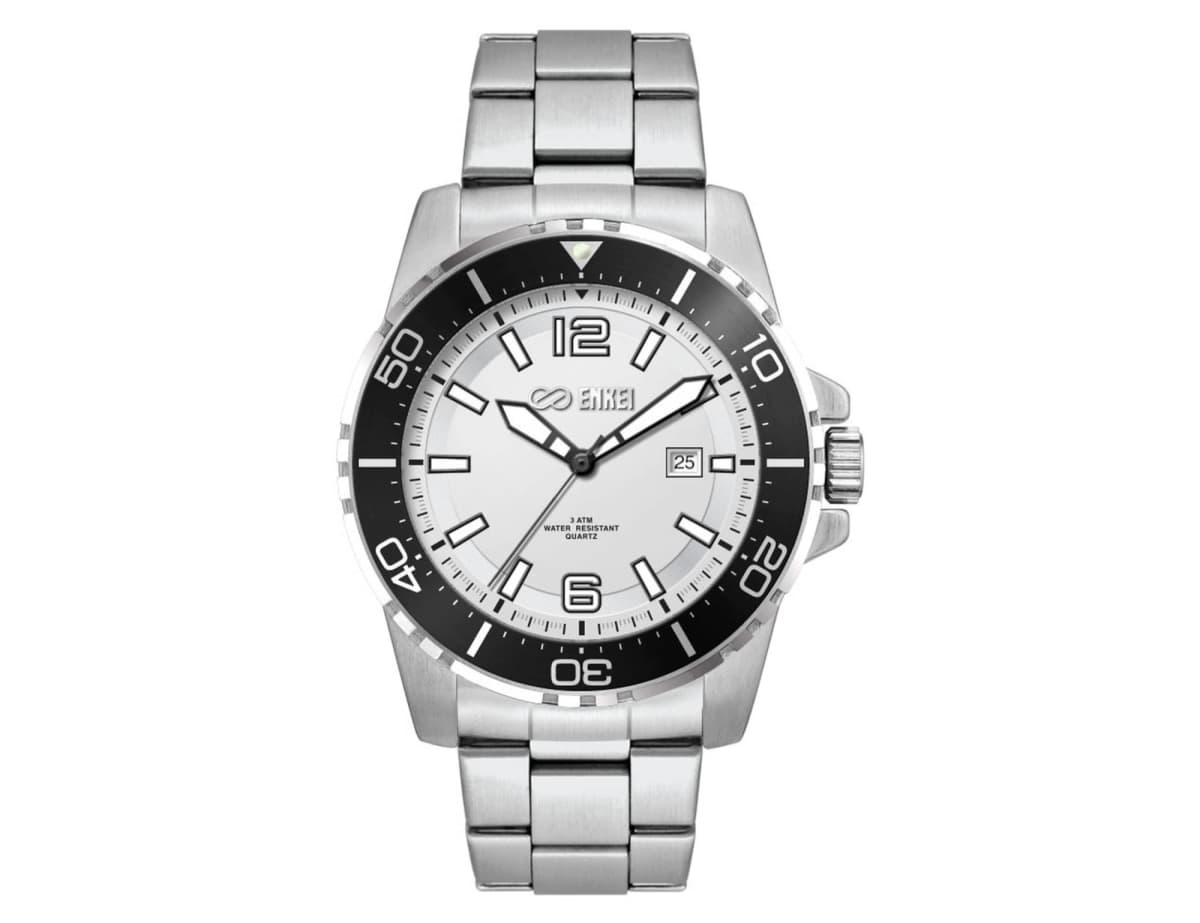 Sports Watch, Stainless Steel Strap