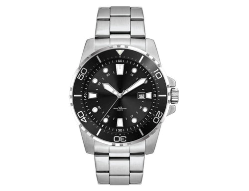 Sports Watch, Stainless Steel Strap
