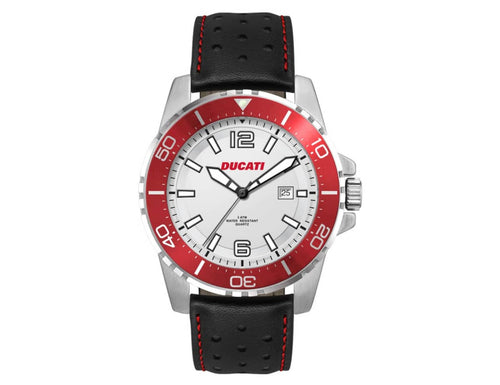 Sports Watch, Leather or Silicone Strap