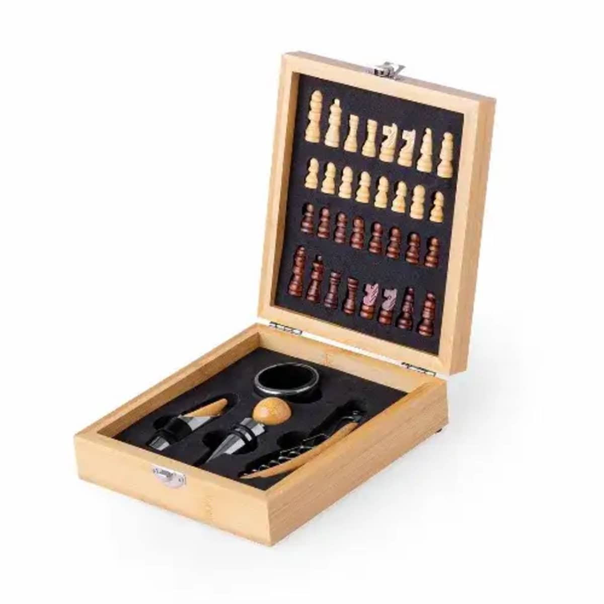 Wine set with Chess combination - Paluk
