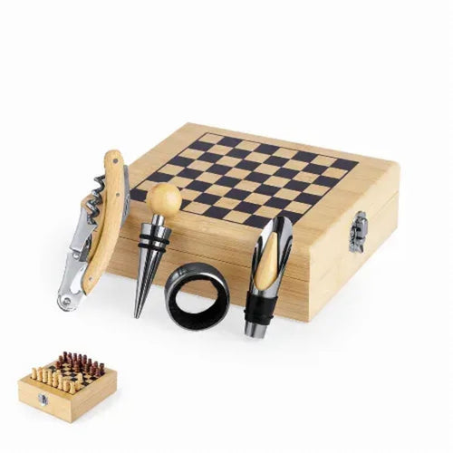 Wine set with Chess combination - Paluk