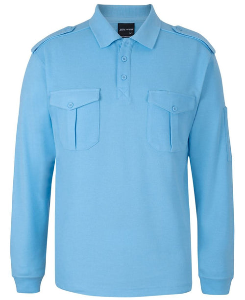JB's L/S 250 Epaulette Polo