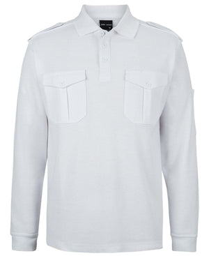 JB's L/S 250 Epaulette Polo