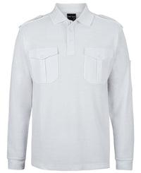JB's L/S 250 Epaulette Polo