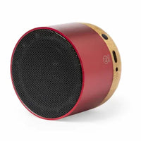 Speaker made of Recycled Aluminium & Bamboo -Lops