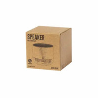 Speaker made of Recycled Aluminium & Bamboo -Lops