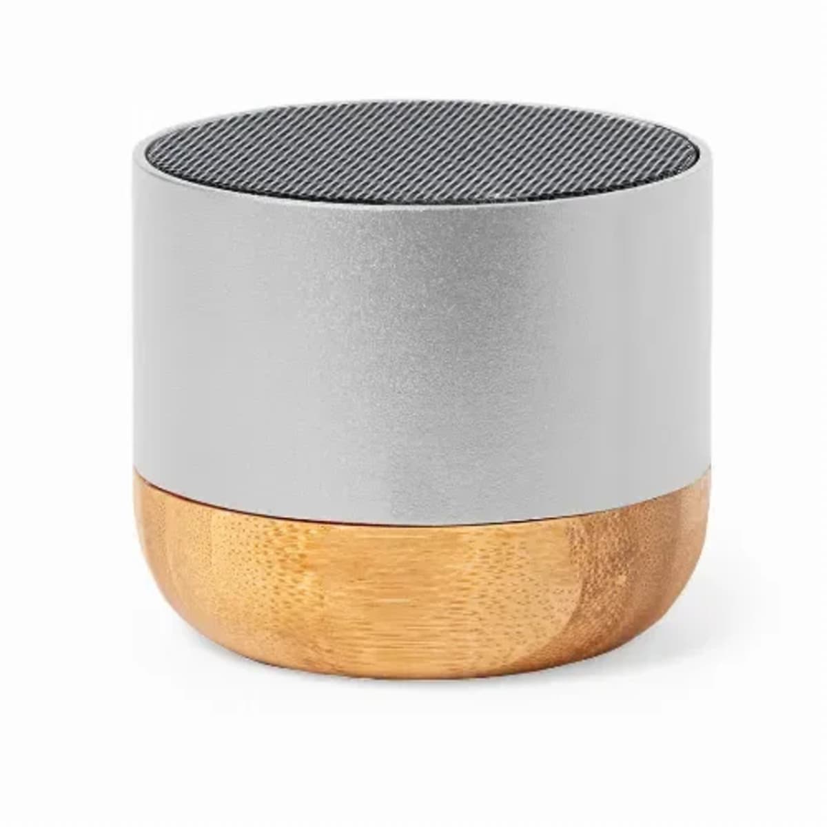 Speaker made of Recycled Aluminium & Bamboo -Lops
