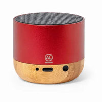 Speaker made of Recycled Aluminium & Bamboo -Lops