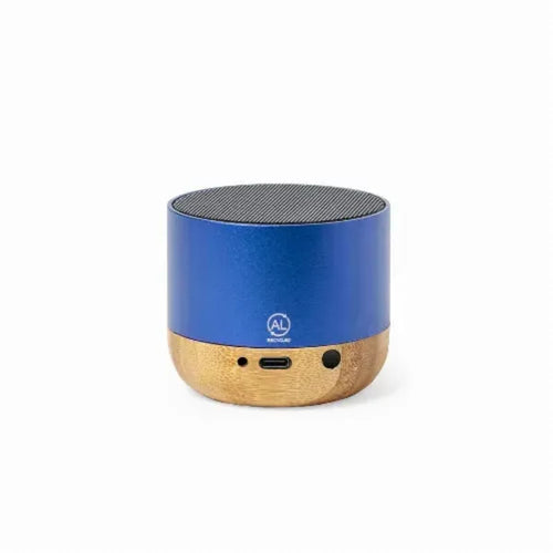 Speaker made of Recycled Aluminium & Bamboo -Lops