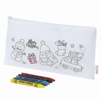 Pencil case in Christmas design (RPET) Flemenk