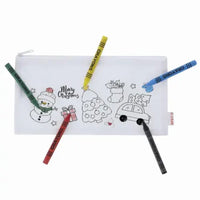 Pencil case in Christmas design (RPET) Flemenk