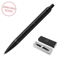 Metal Pen Ballpoint Parker IM - Achromatic Matte Black BT