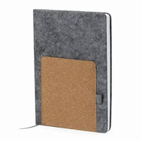 Notebook in RPET felt | Cork - Wilko