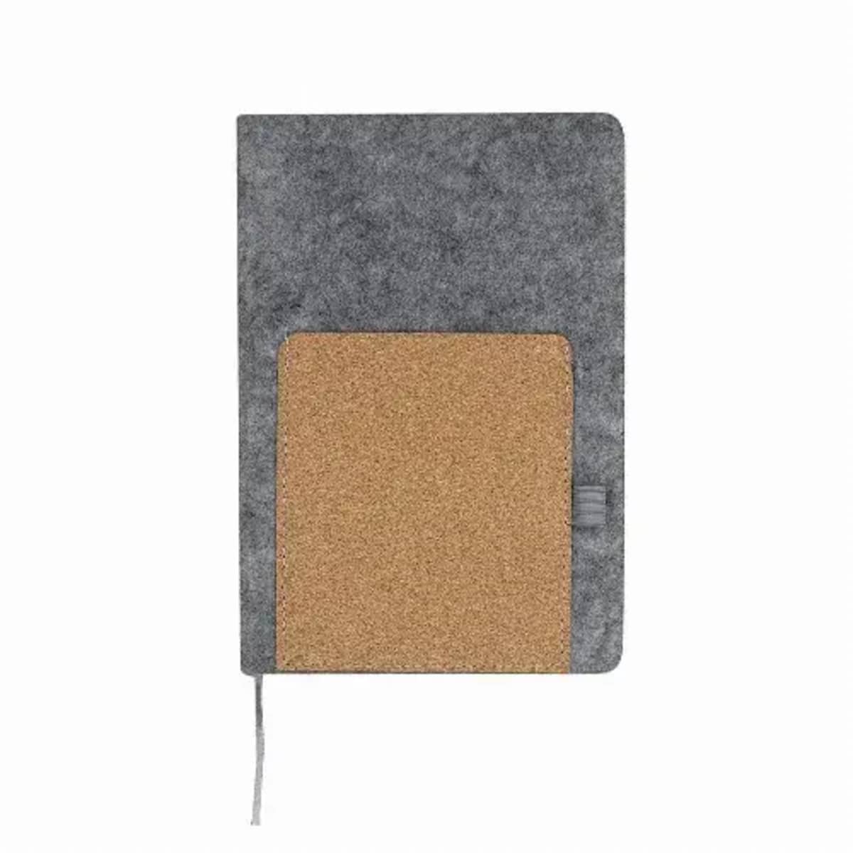 Notebook in RPET felt | Cork - Wilko