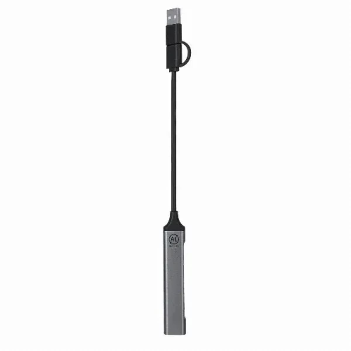 USB Hub in Recycled Aluminium - Konery