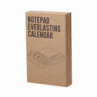 Notepad Everlasting Calendar Dex