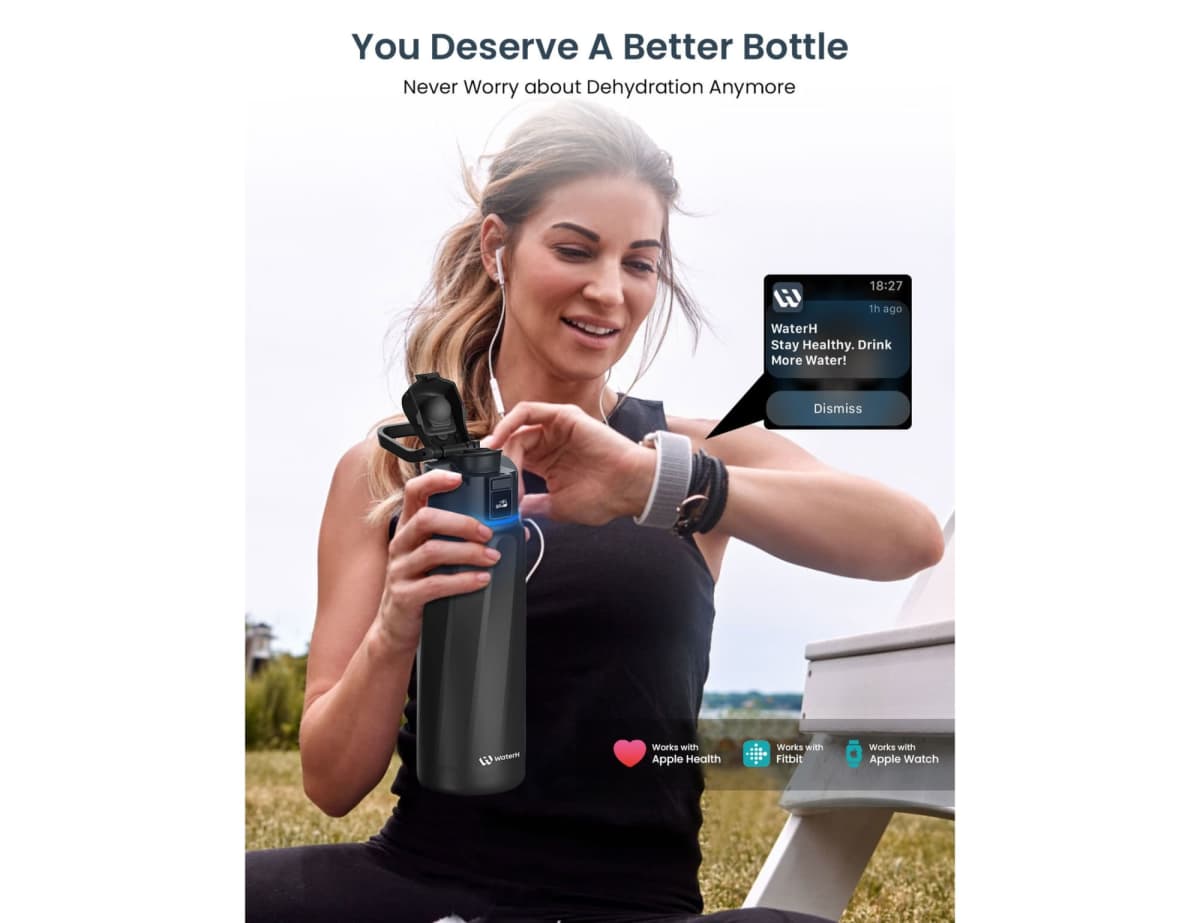 WaterH Boost Smart Bottle 24oz (710ml)