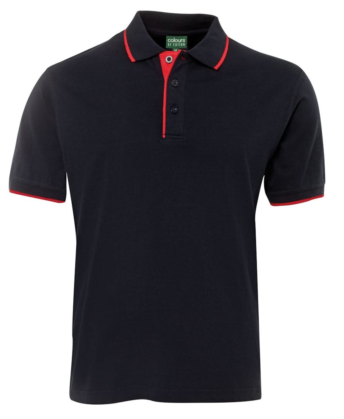 C of C TIPPING POLO NAVY/