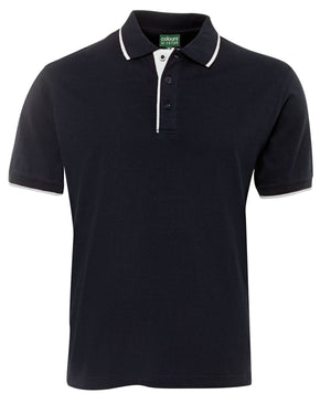 C of C TIPPING POLO NAVY/