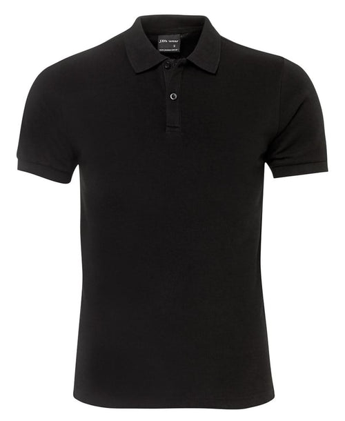 JB's FITTED POLO BLACK -