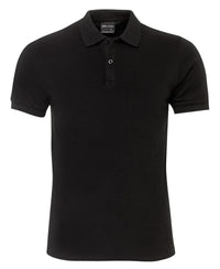JB's FITTED POLO BLACK -