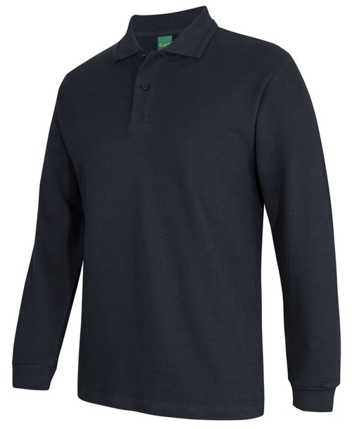 C of C L/S 320 G Popcorn Cotton Polo