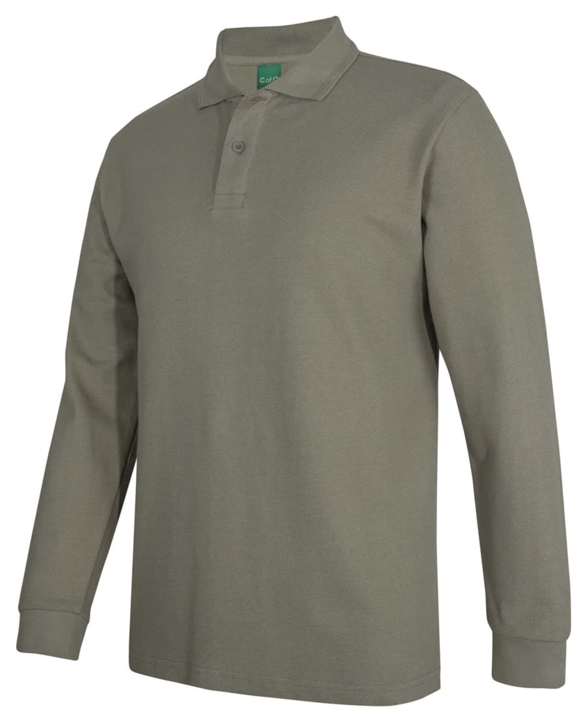 C of C L/S 320 G Popcorn Cotton Polo
