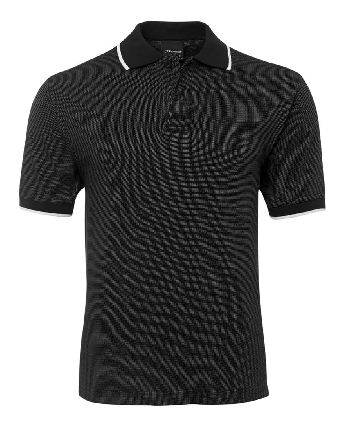 JB's NAIL HEAD POLO BLACK-