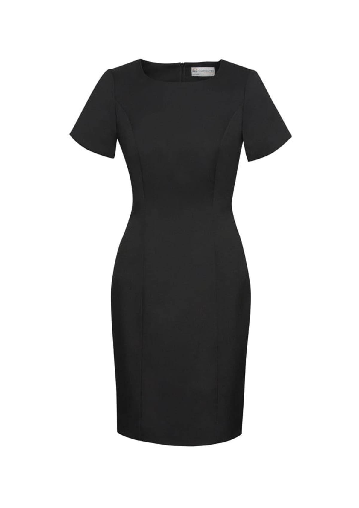 Cool Stretch Womens Short Sleeve Shift Dress