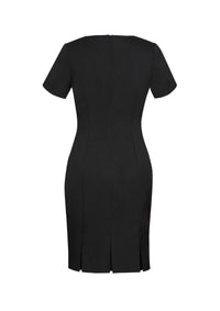 Cool Stretch Womens Short Sleeve Shift Dress