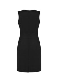 Womens Cool Stretch Sleeveless V-Neck Dress