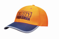 Luminescent Safety Cap with Reflective Trim