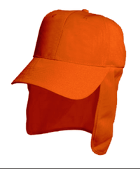 Luminescent Safety Cap with Flap