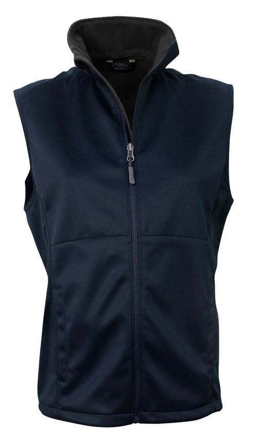 BONDED SOFTSHELL VEST - LADIES