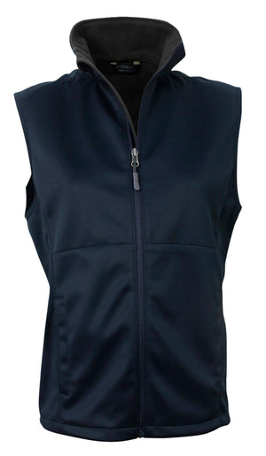 BONDED SOFTSHELL VEST - LADIES