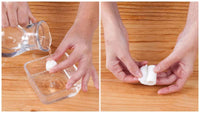 Wipes hand/face expandable upon contact with water 10 , size 23cm x 23cm Compac