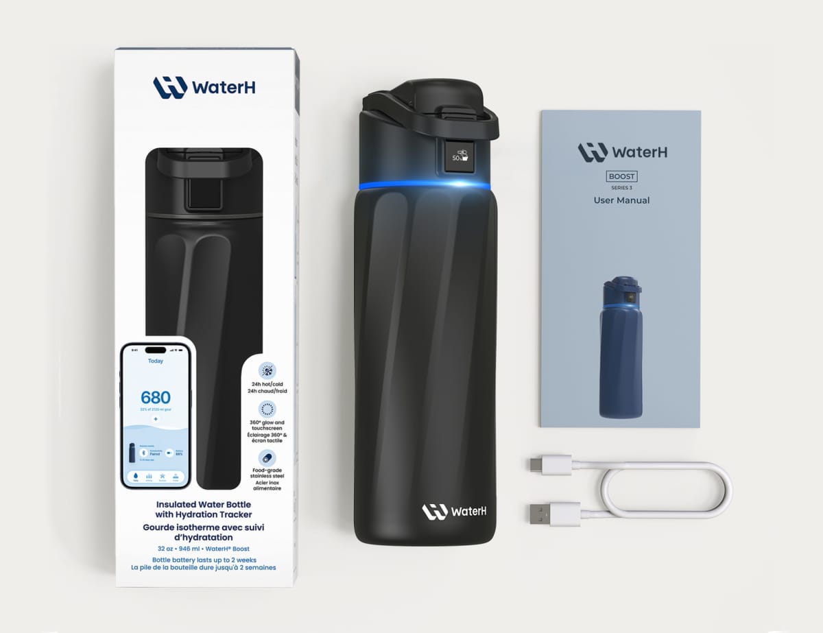 WaterH Boost Smart Bottle 32oz (946ml)